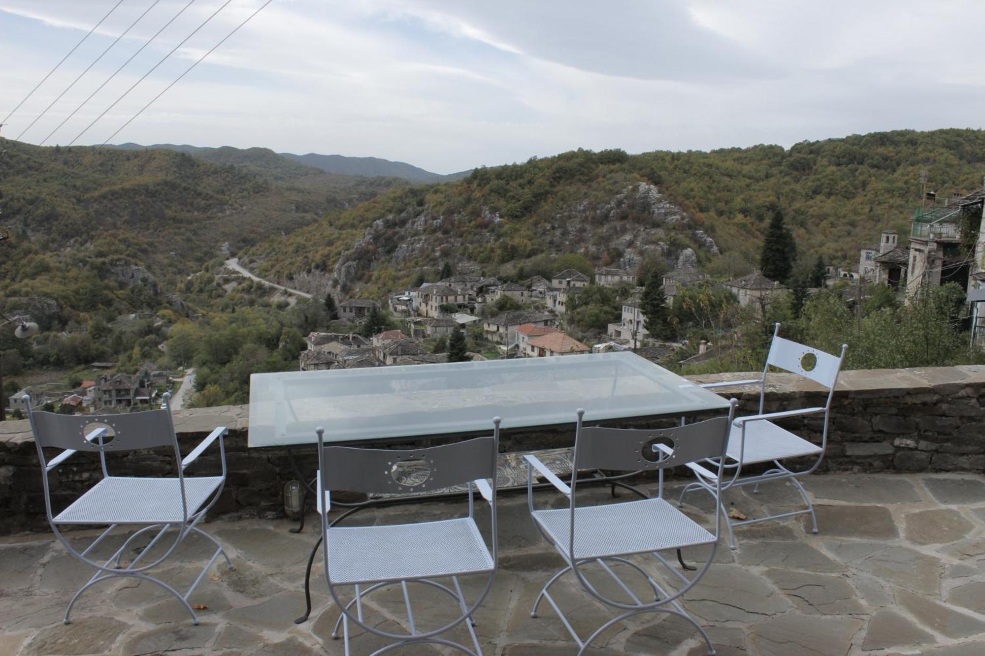 فيلا Heaven'S View Mansion - Zagori Stone Built Gem كيبوي المظهر الخارجي الصورة