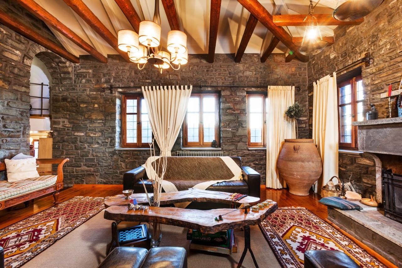 فيلا Heaven'S View Mansion - Zagori Stone Built Gem كيبوي المظهر الخارجي الصورة