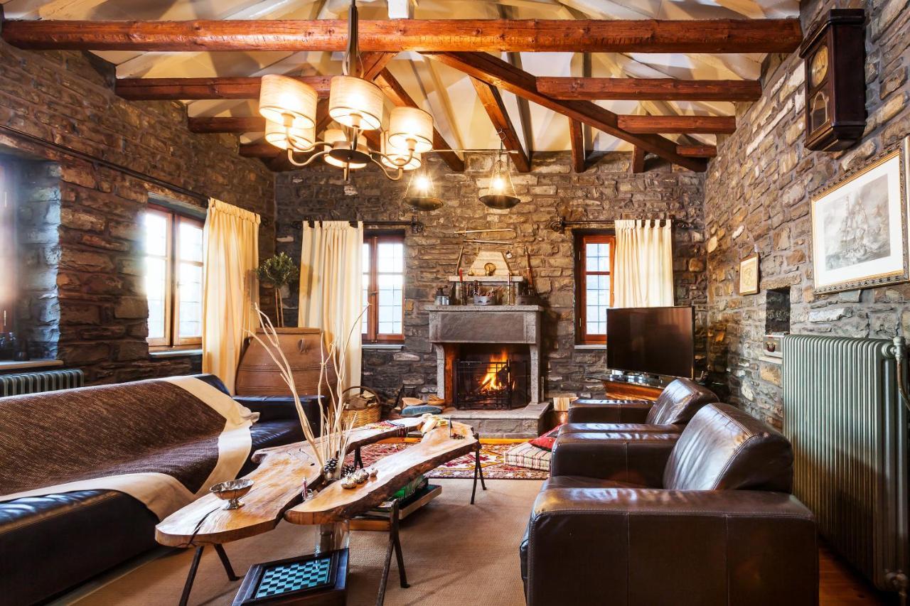 فيلا Heaven'S View Mansion - Zagori Stone Built Gem كيبوي المظهر الخارجي الصورة