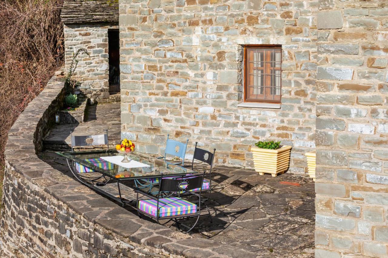 فيلا Heaven'S View Mansion - Zagori Stone Built Gem كيبوي المظهر الخارجي الصورة