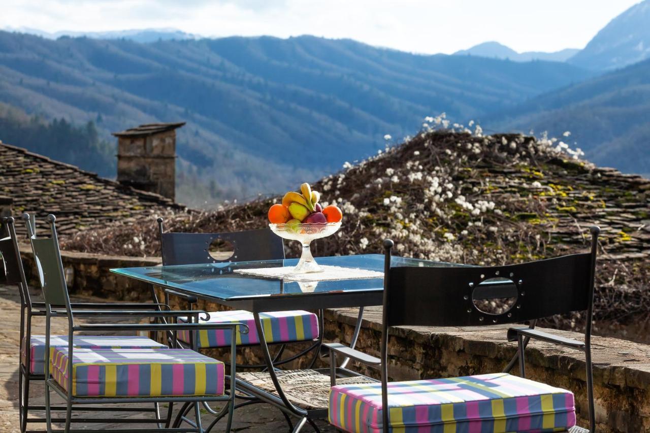 فيلا Heaven'S View Mansion - Zagori Stone Built Gem كيبوي المظهر الخارجي الصورة