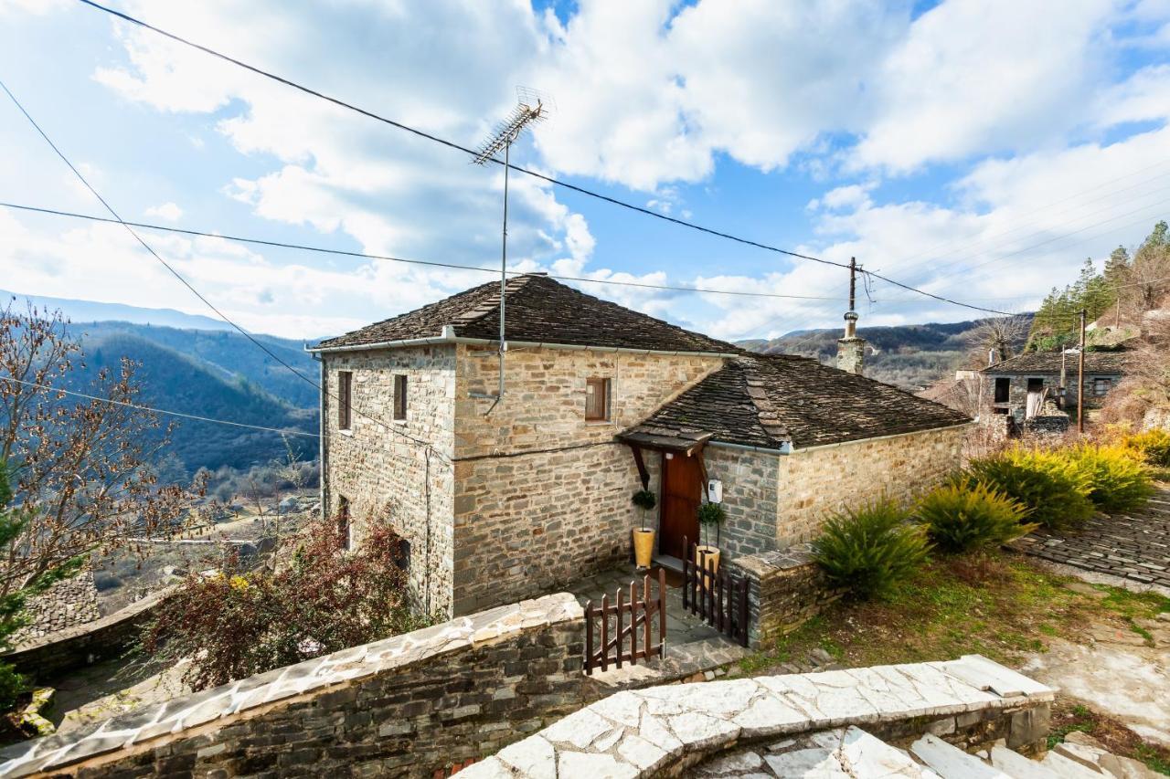 فيلا Heaven'S View Mansion - Zagori Stone Built Gem كيبوي المظهر الخارجي الصورة