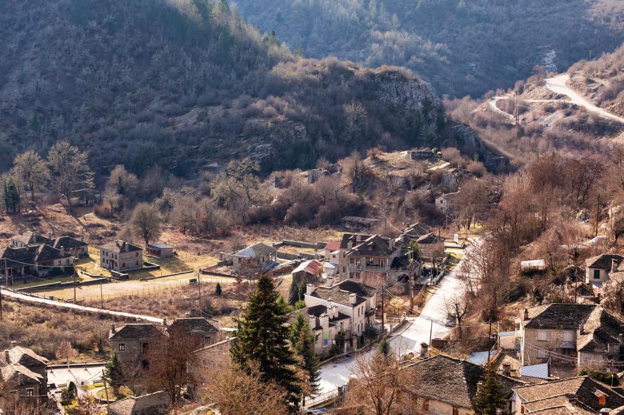 فيلا Heaven'S View Mansion - Zagori Stone Built Gem كيبوي المظهر الخارجي الصورة
